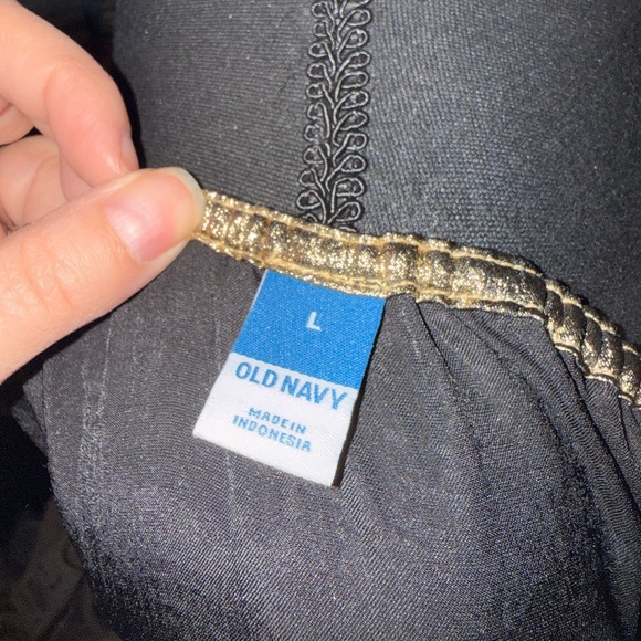 NWOT Old Navy Metallic Gold Midi tank Dress size large stretchy - Picture 7 of 7